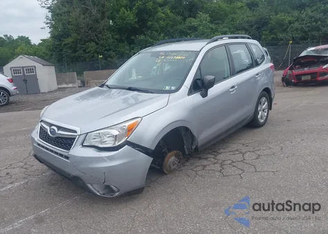 2016 Subaru Forester 2.5I из США, поврежденный, VIN JF2SJABC7GH403974